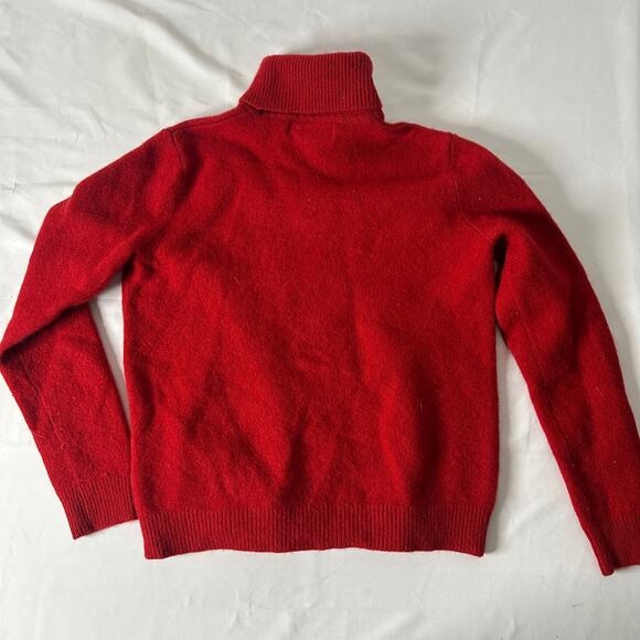 Vintage Jones New York Sport 100% Lambs Wool Christmas Winter Snowman Sweater - Picture 7 of 8